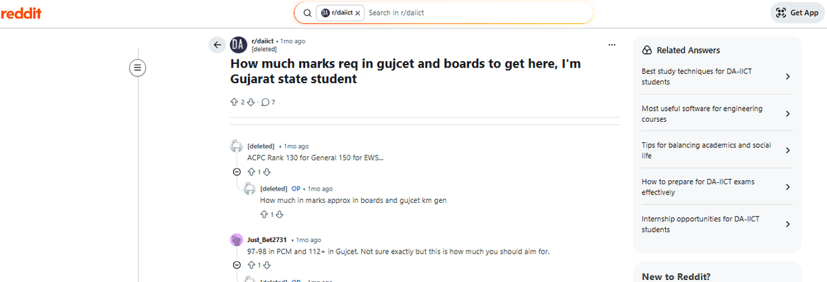 GUJCET Cut Off: Questions from Students