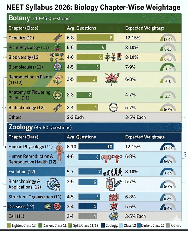 NEET Syllabus 2026: Biology