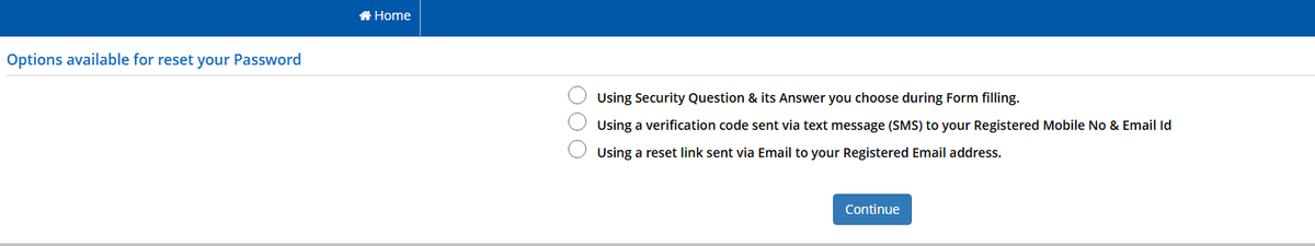 Forgot JEE Main Password but Have Application Number