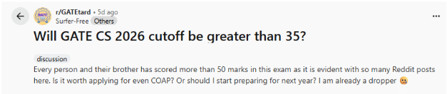 Branch-Wise Expected Scores from Reddit Threads