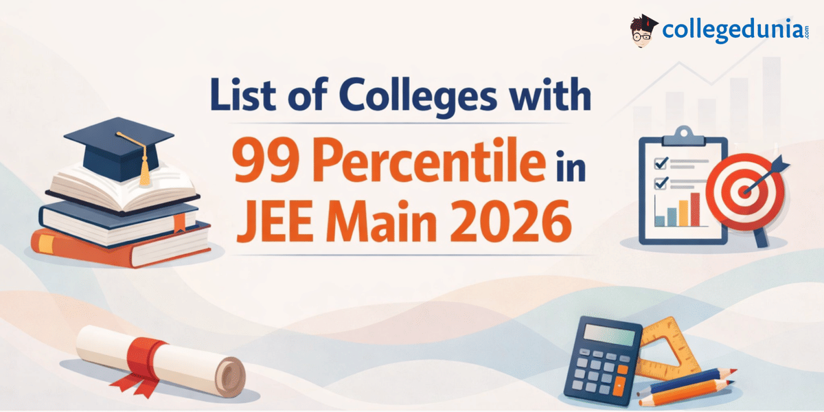 List of Colleges with 99 Percentile in JEE Main 2026