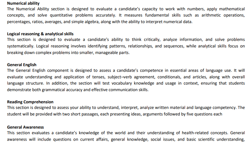 MET Syllabus for Bachelor of Psychology