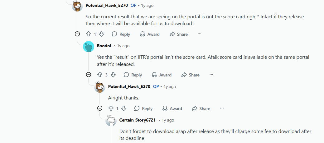 How to Download Scorecard After Checking GATE Results?