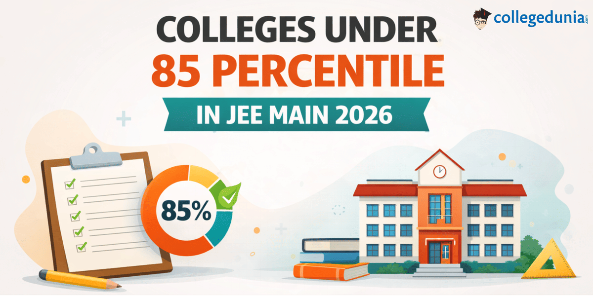 Colleges Under 85 Percentile in JEE Main 2026