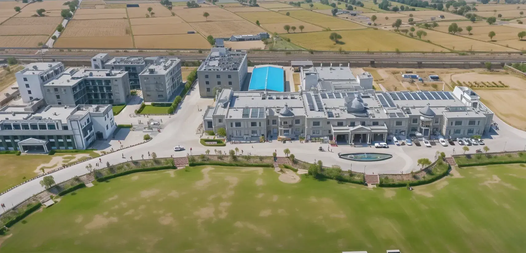 Sanskriti University Top View