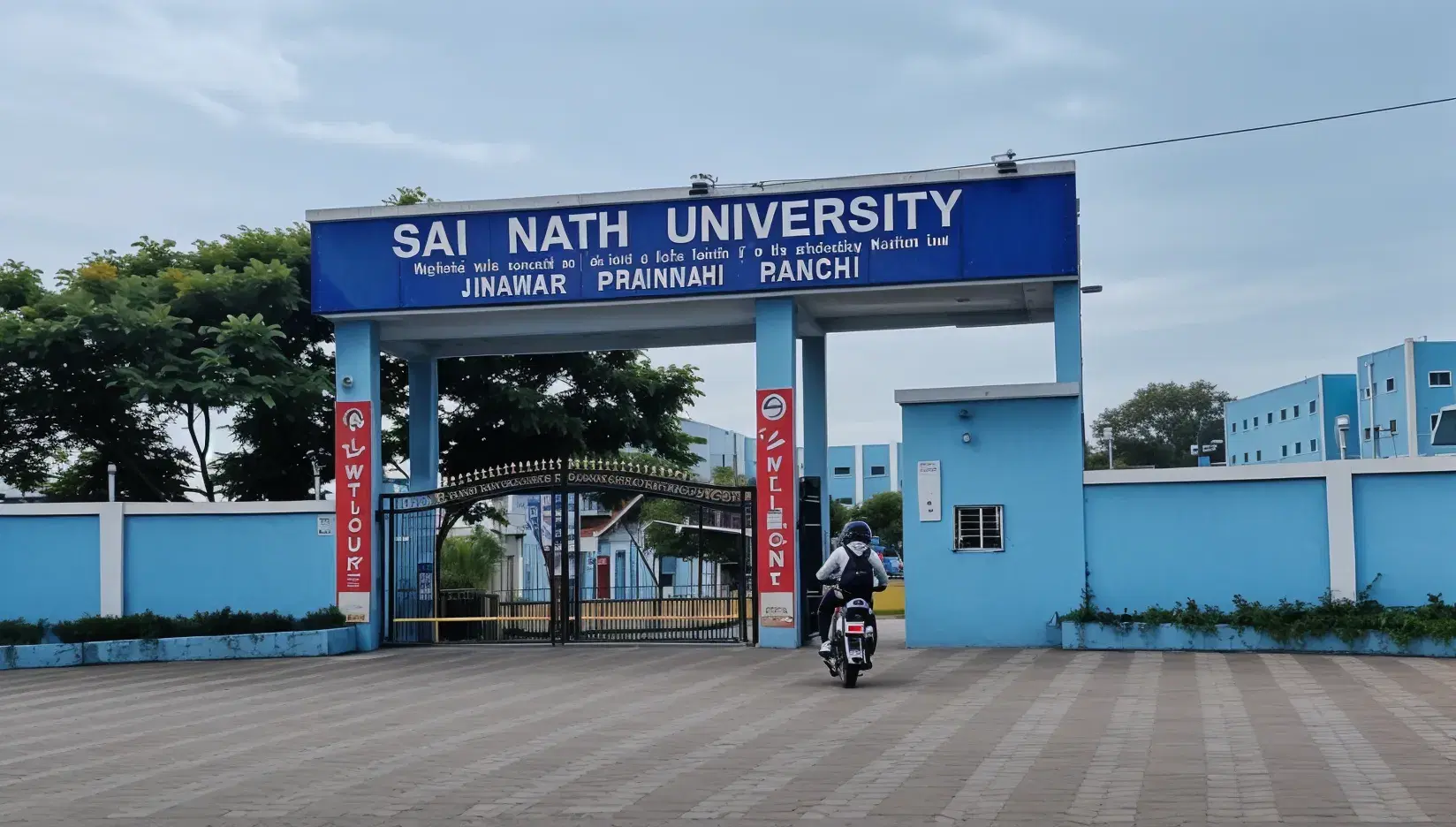 Sai Nath University Entrance Gate
