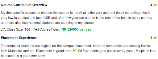 Jharkhand Rai University Student Review Snapshot