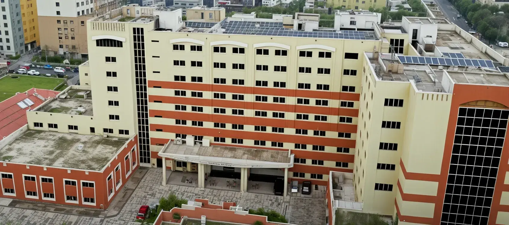 Sister Nivedita University Top View