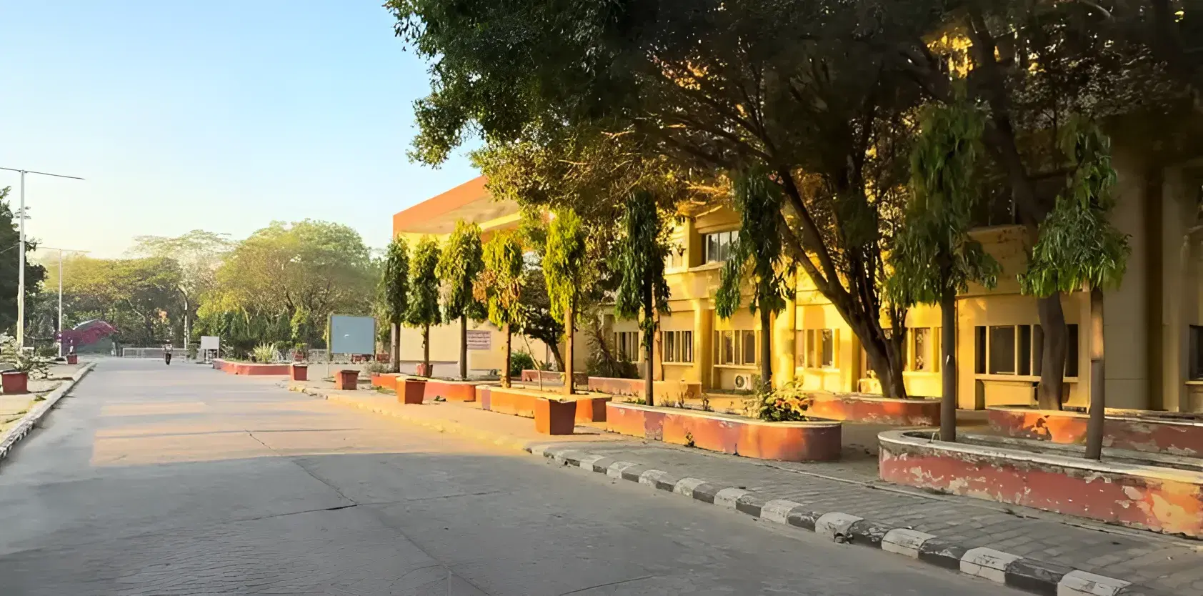 Inside the Campus of BBAU