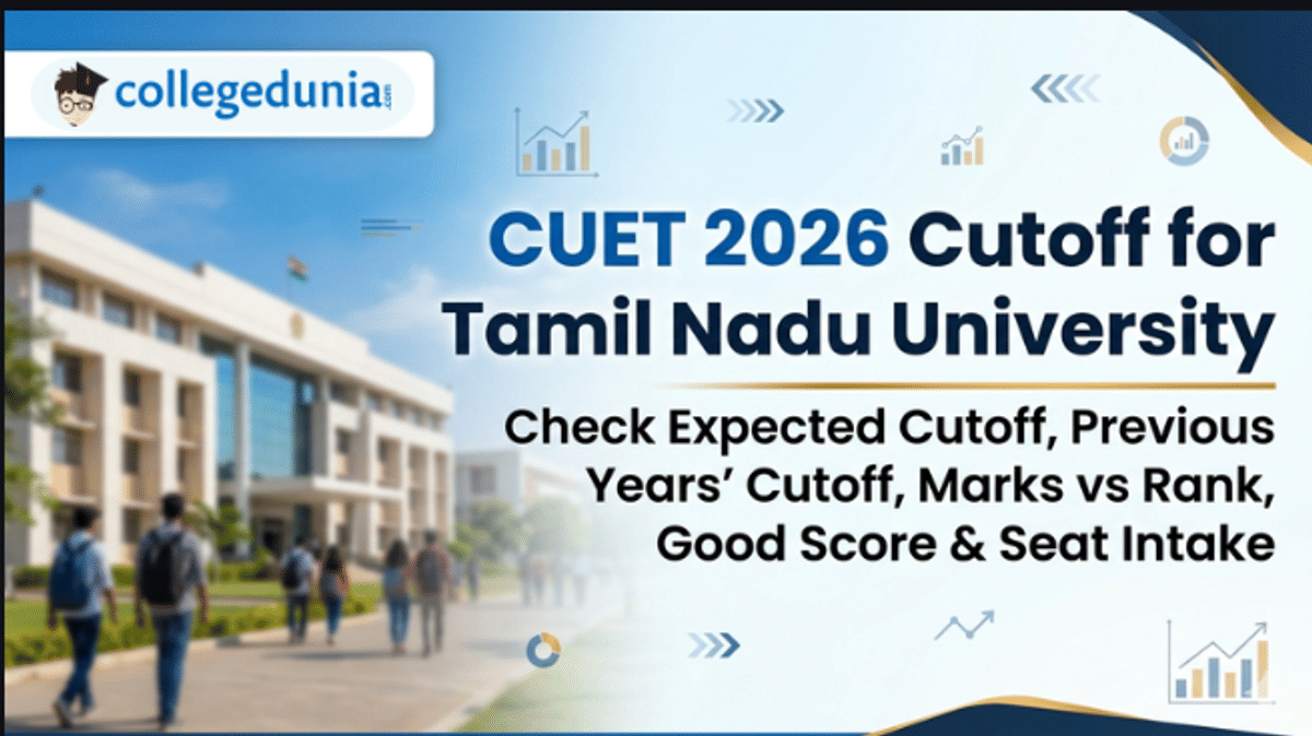 CUET 2026 Cutoff for Tamil Nadu University