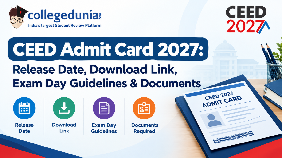 CEED Admit Card 2027