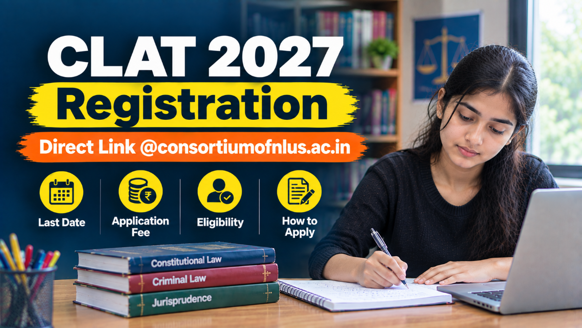 CLAT 2027 Registration