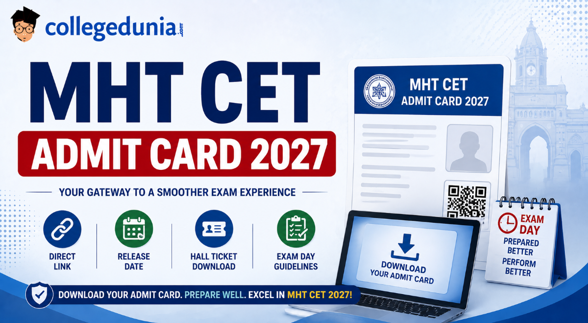 MHT CET Admit Card 2027