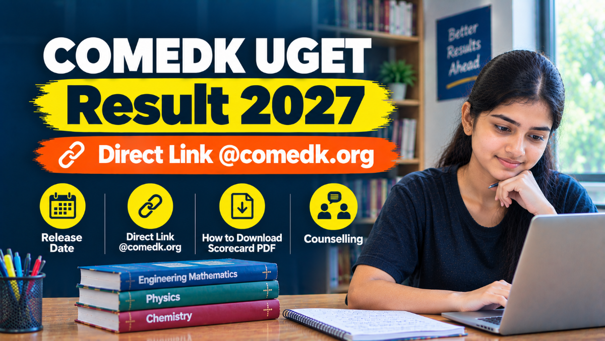 COMEDK UGET Result 2027