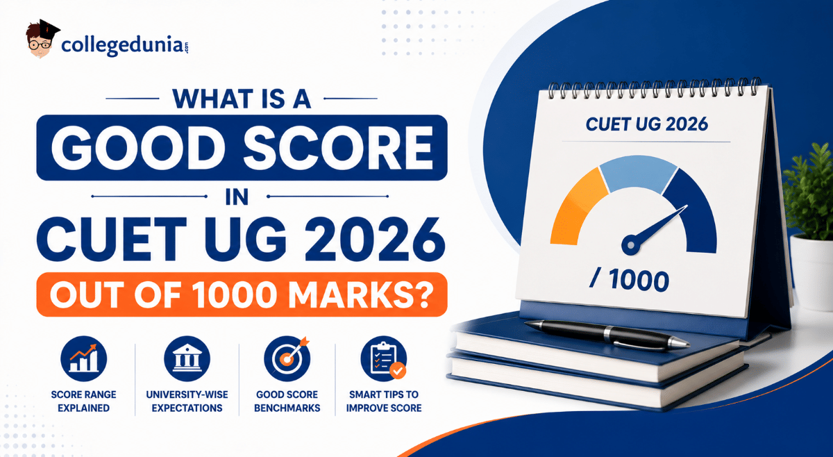 What is a Good Score in CUET UG 2026 Out of 1000 Marks