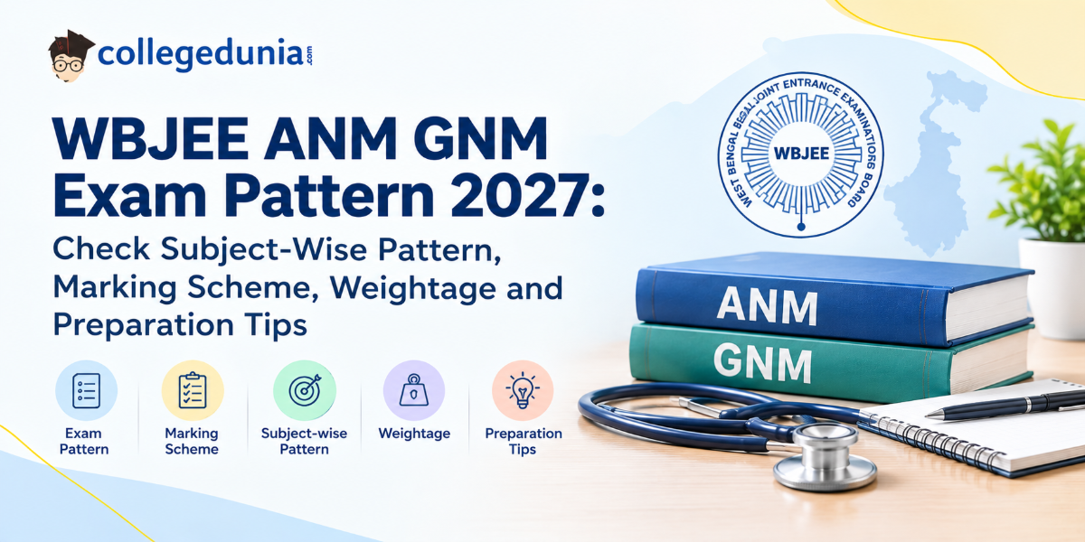 WBJEE ANM GNM Exam Pattern 2027