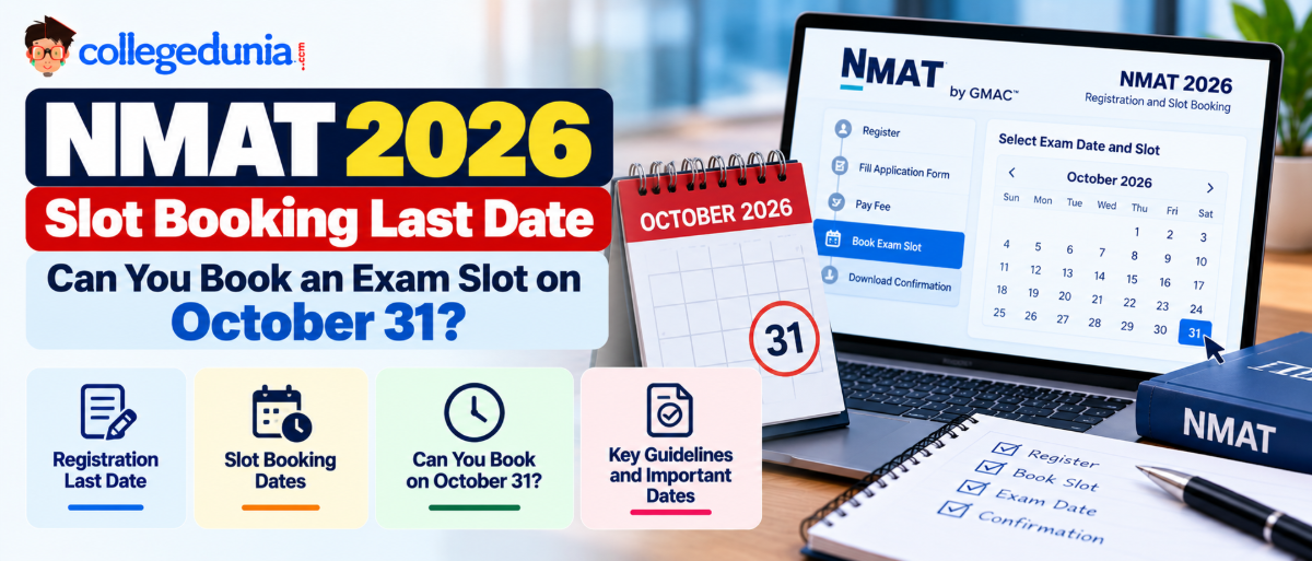 NMAT 2026 Slot Booking Ends Soon