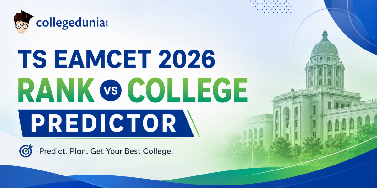 TS EAMCET 2026 Rank vs College Predictor