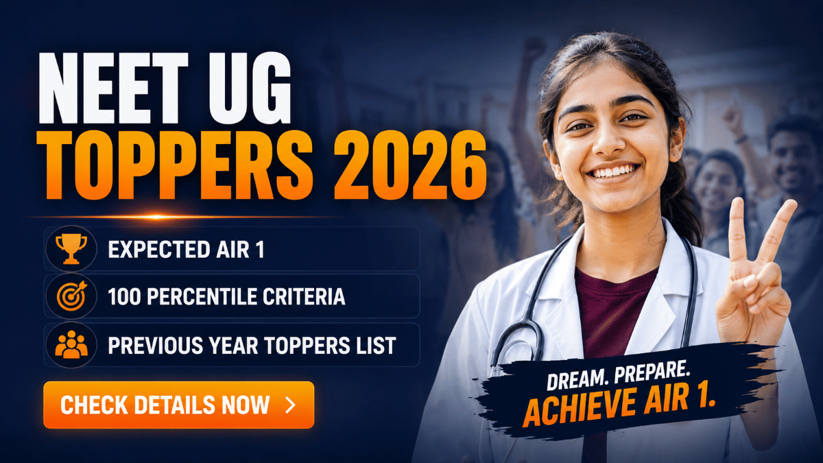 NEET UG Toppers 2026