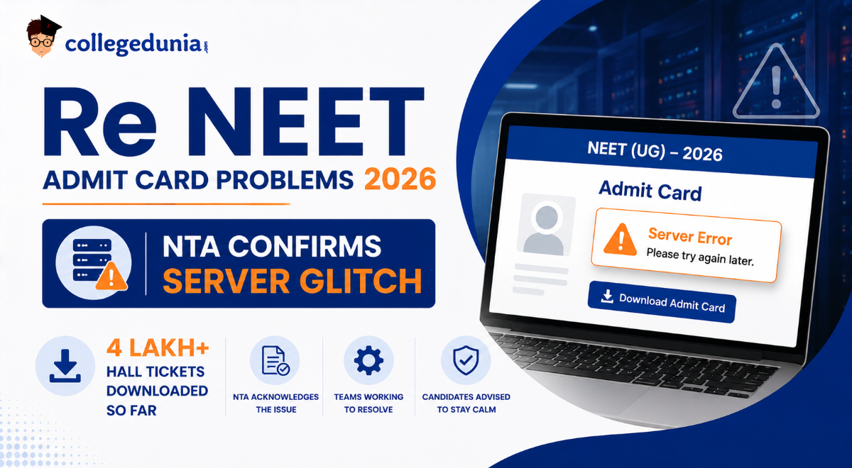 Re NEET Admit Card Problems 2026
