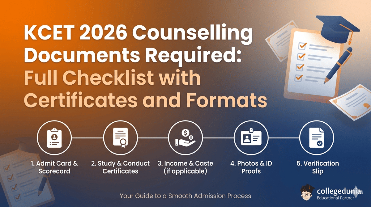 KCET 2026 Counselling Documents Required