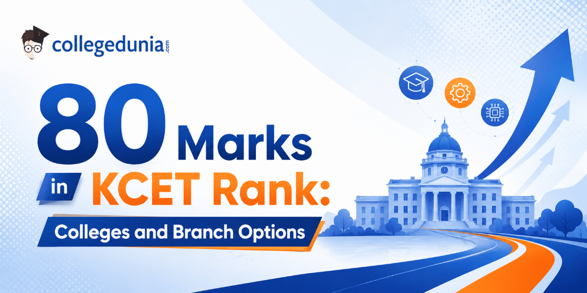 80 Marks in KCET Rank