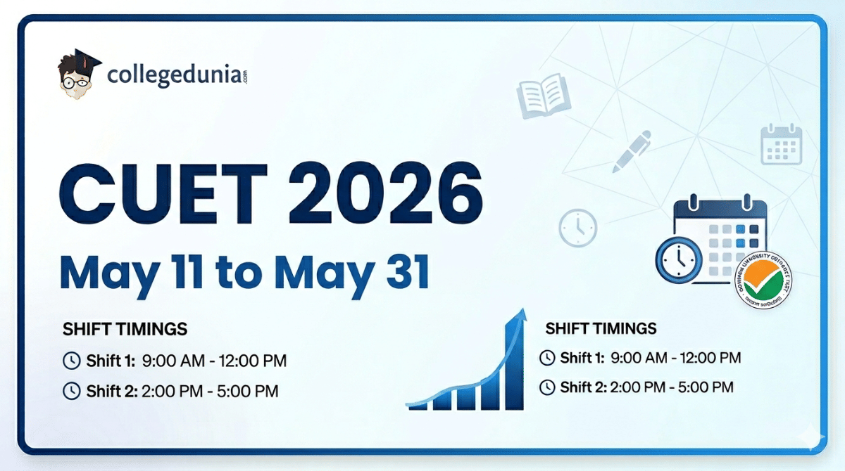 CUET 2026 Subject-wise Exam Dates and Shift Timings