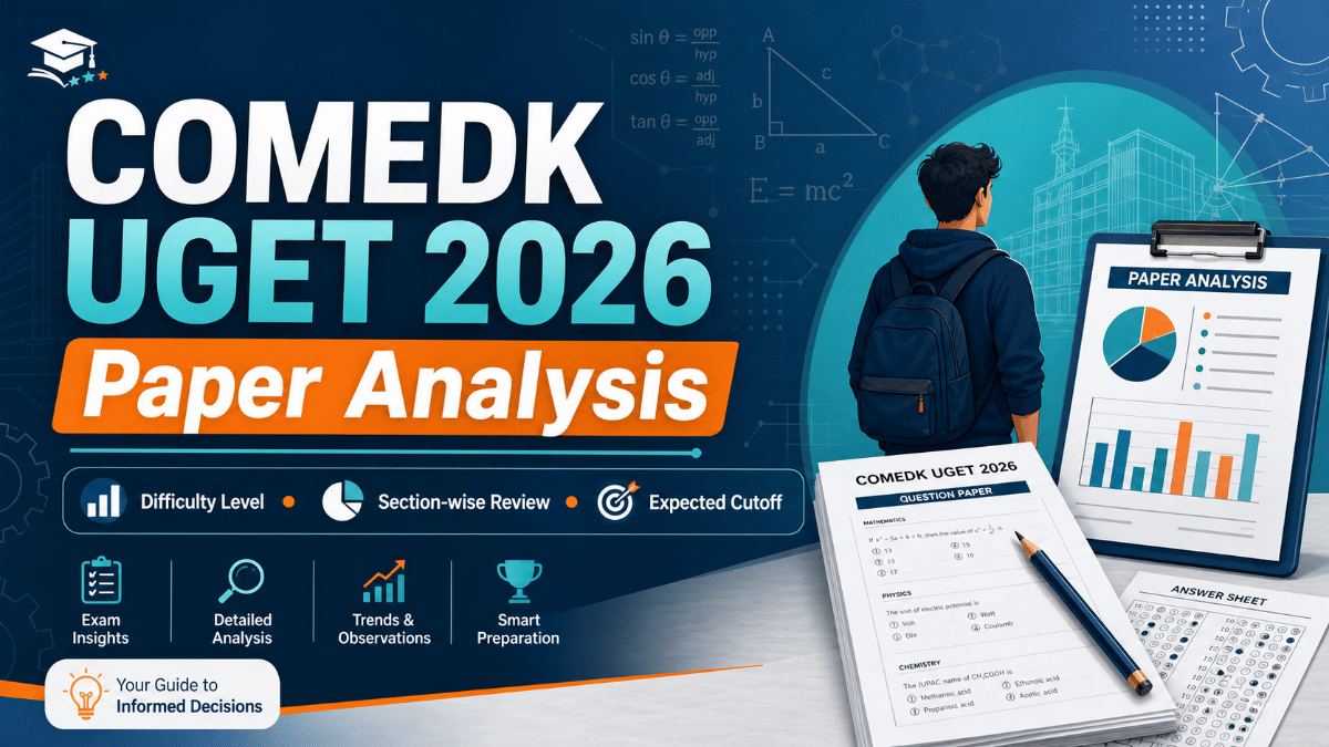 COMEDK UGET Paper Analysis 2026