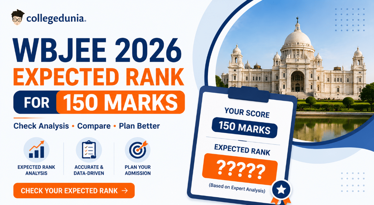 WBJEE 2026 Expected Rank for 150 Marks