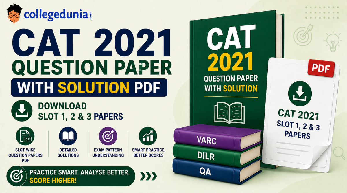 CAT 2021 Question Paper with Solution PDF