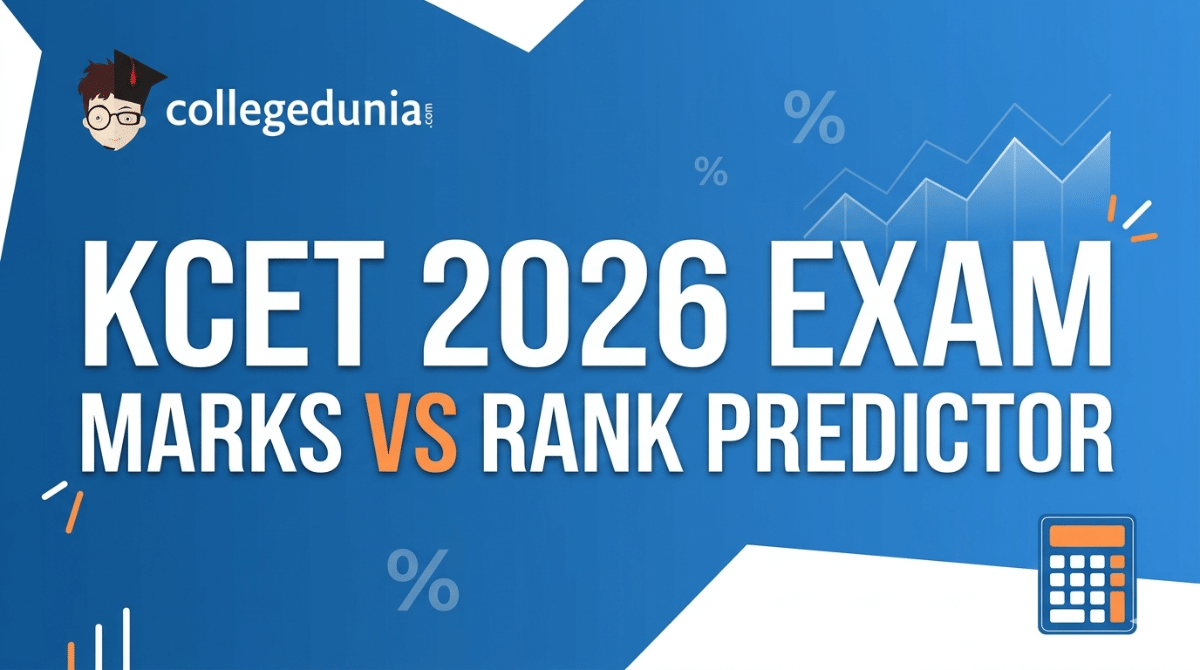 KCET 2026 Exam Marks Vs Rank Predictor