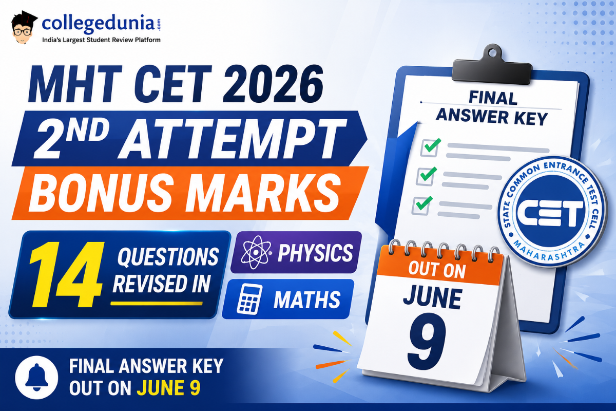 MHT CET 2026 2nd Attempt Bonus Marks