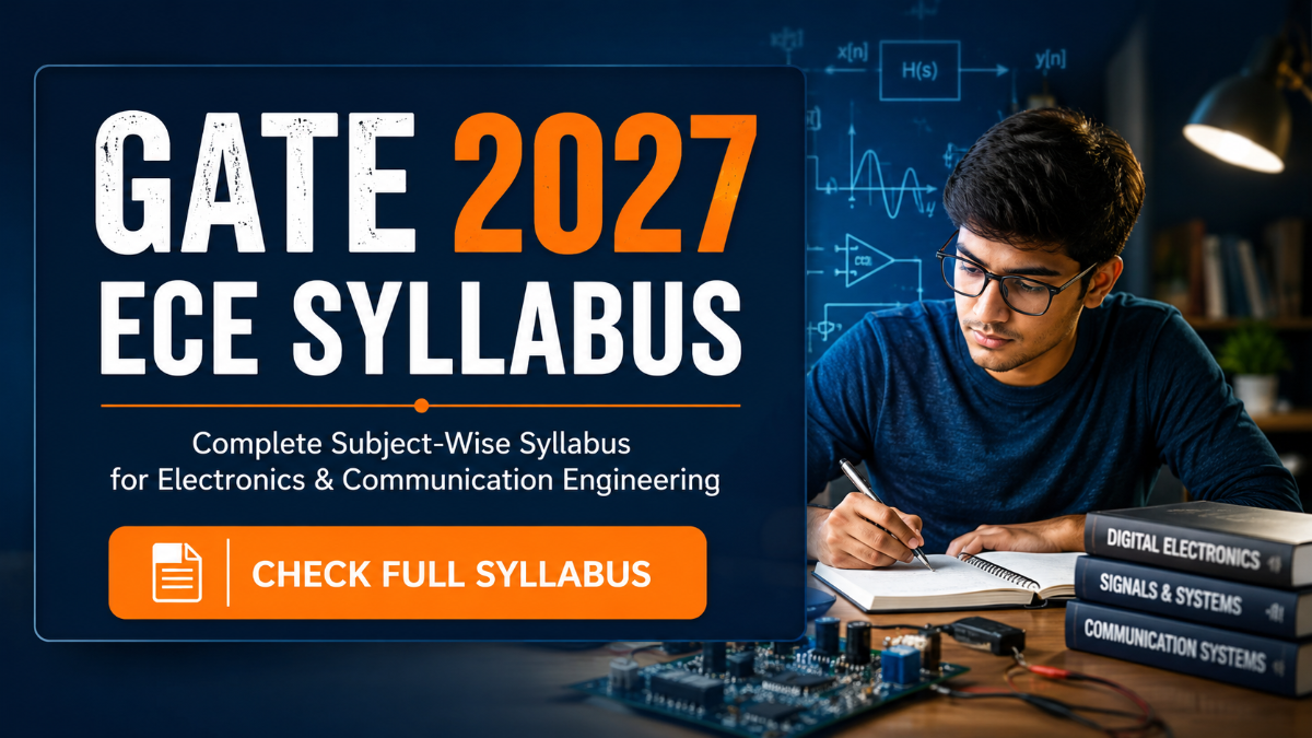 GATE ECE Syllabus 2027
