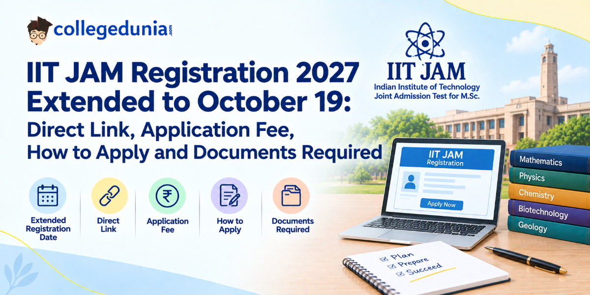 IIT JAM Registration 2027