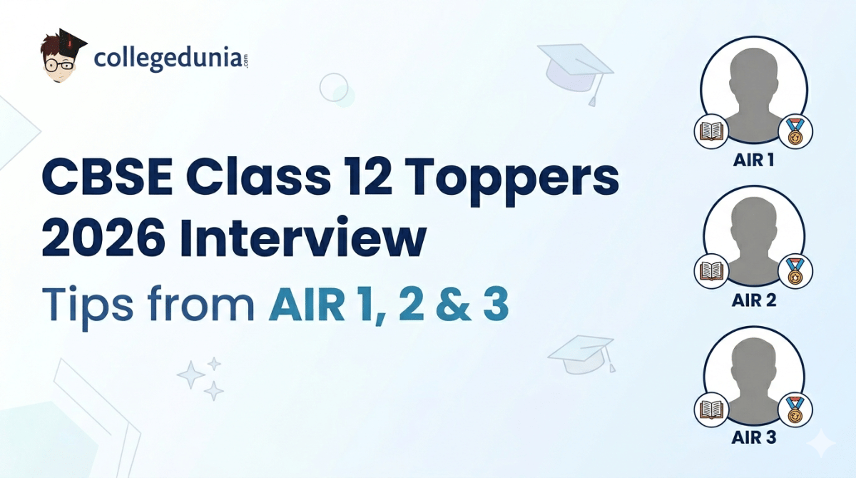 CBSE Class 12 Toppers 2026 Interview