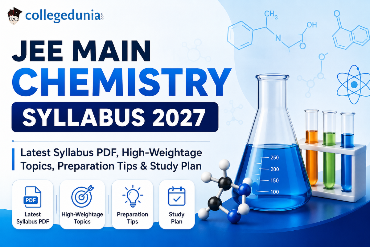 JEE Main Chemistry Syllabus 2027 PDF Download