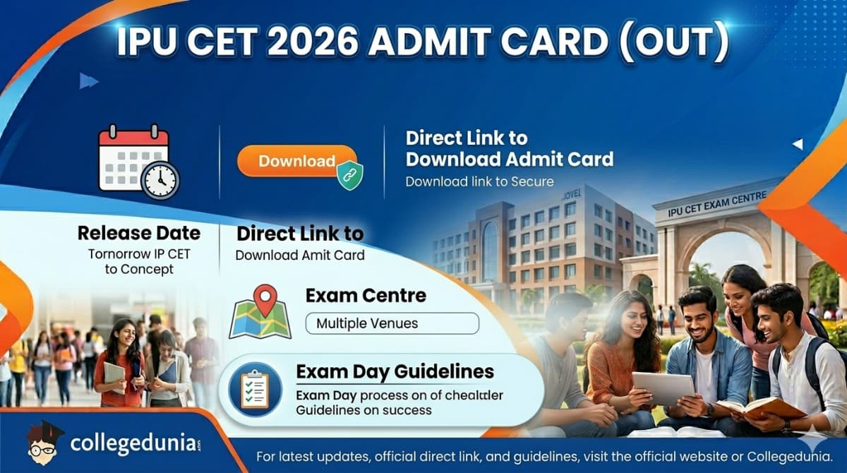 IPU CET 2026 Admit Card