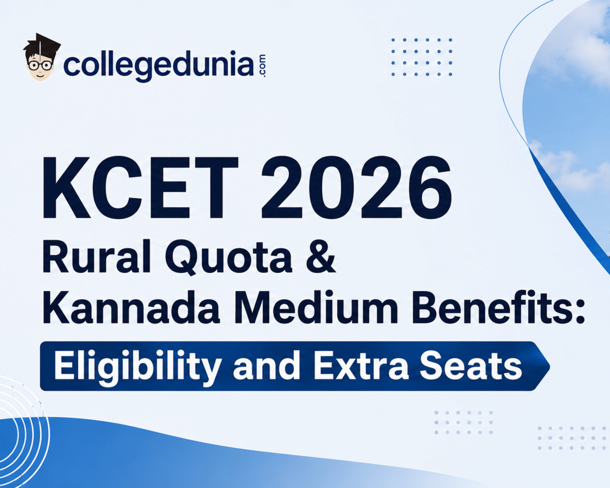 KCET 2026 Rural Quota and Kannada Medium Benefits