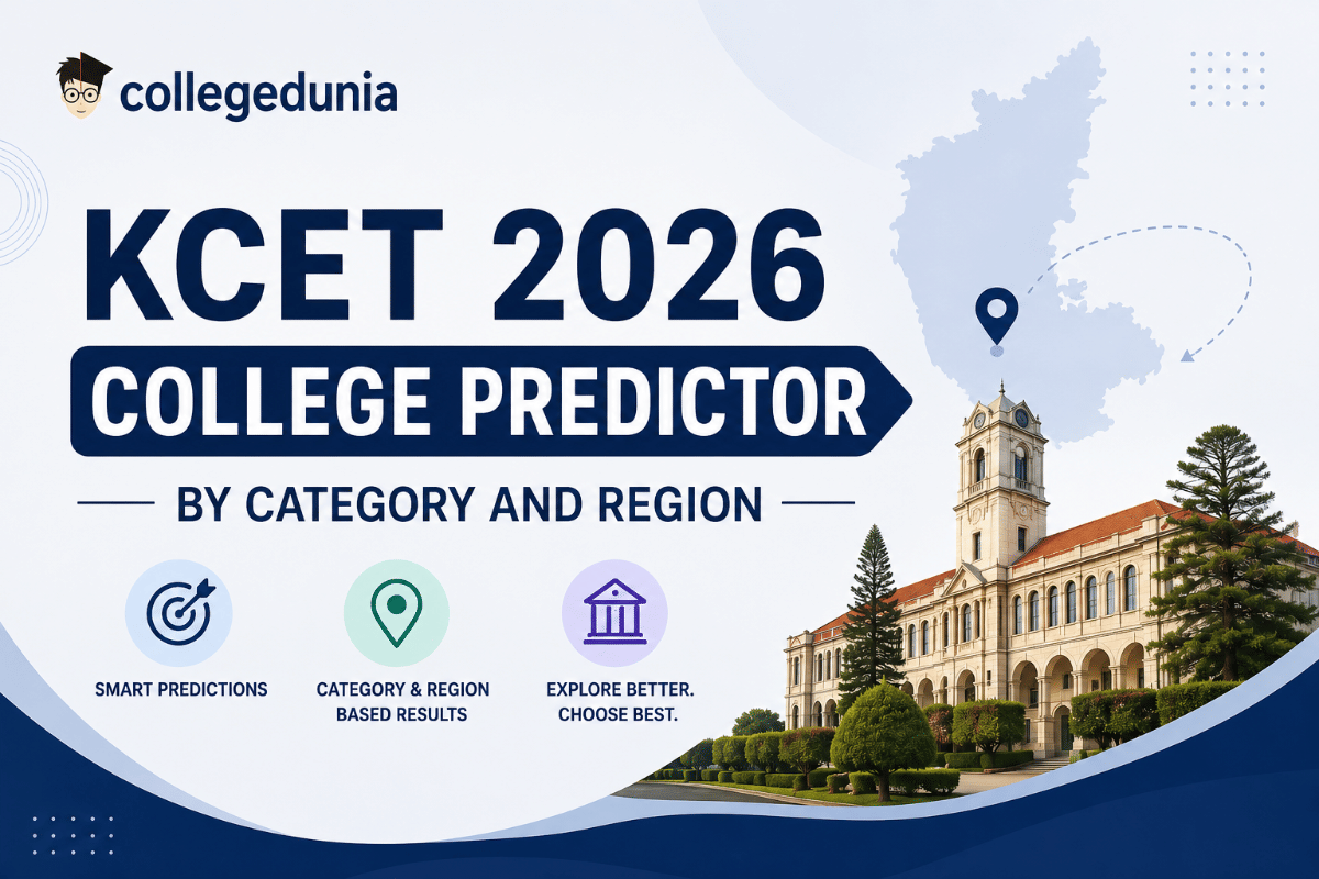 KCET 2026 College Predictor by Category and Region
