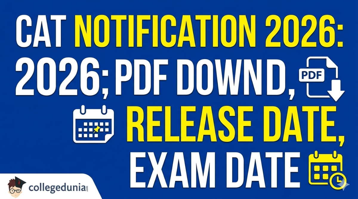 CAT Notification 2026