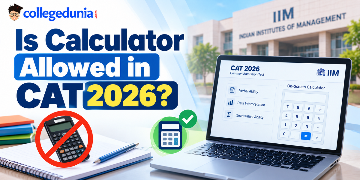 Is Calculator Allowed in CAT 2026