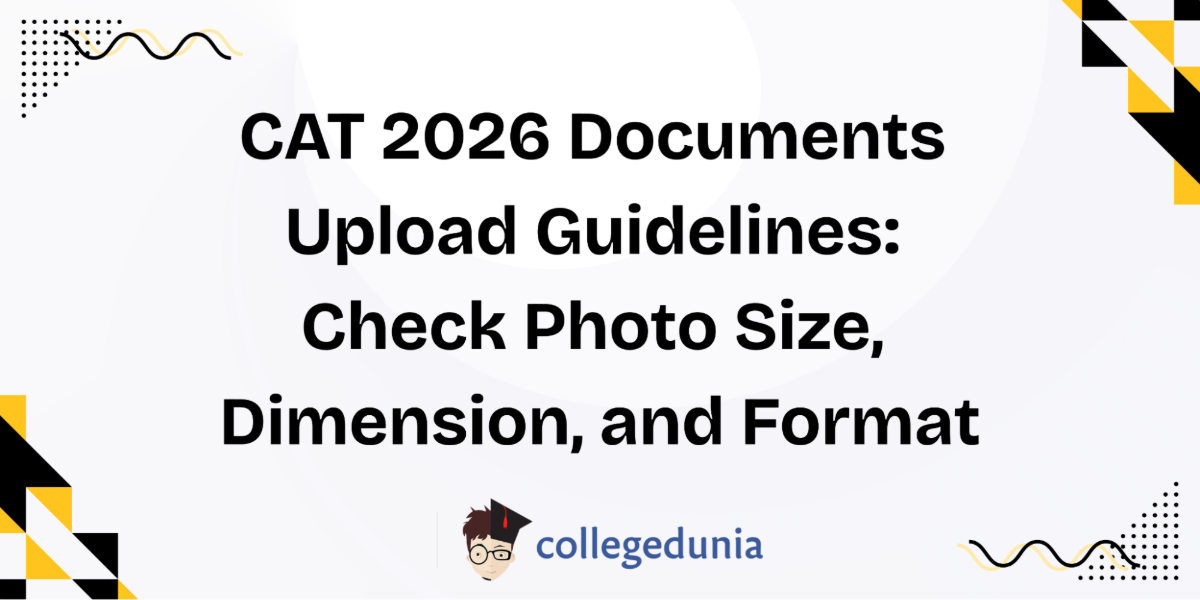 CAT 2026 Documents Upload Guidelines