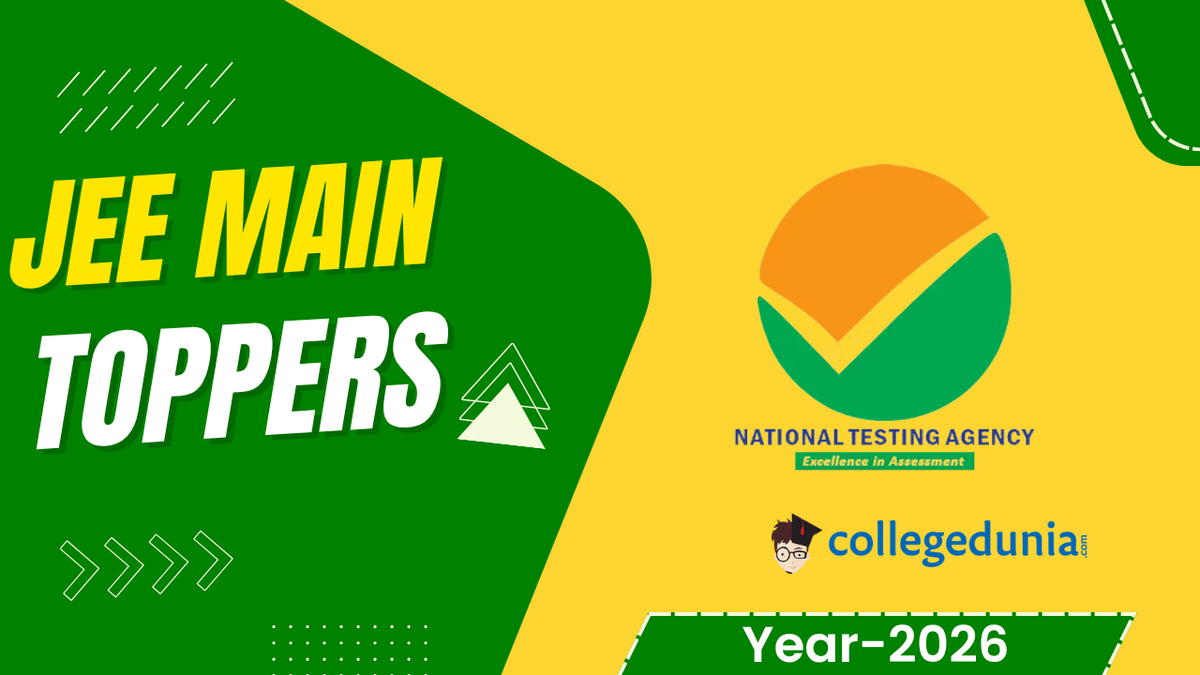 JEE Main Topper List 2026