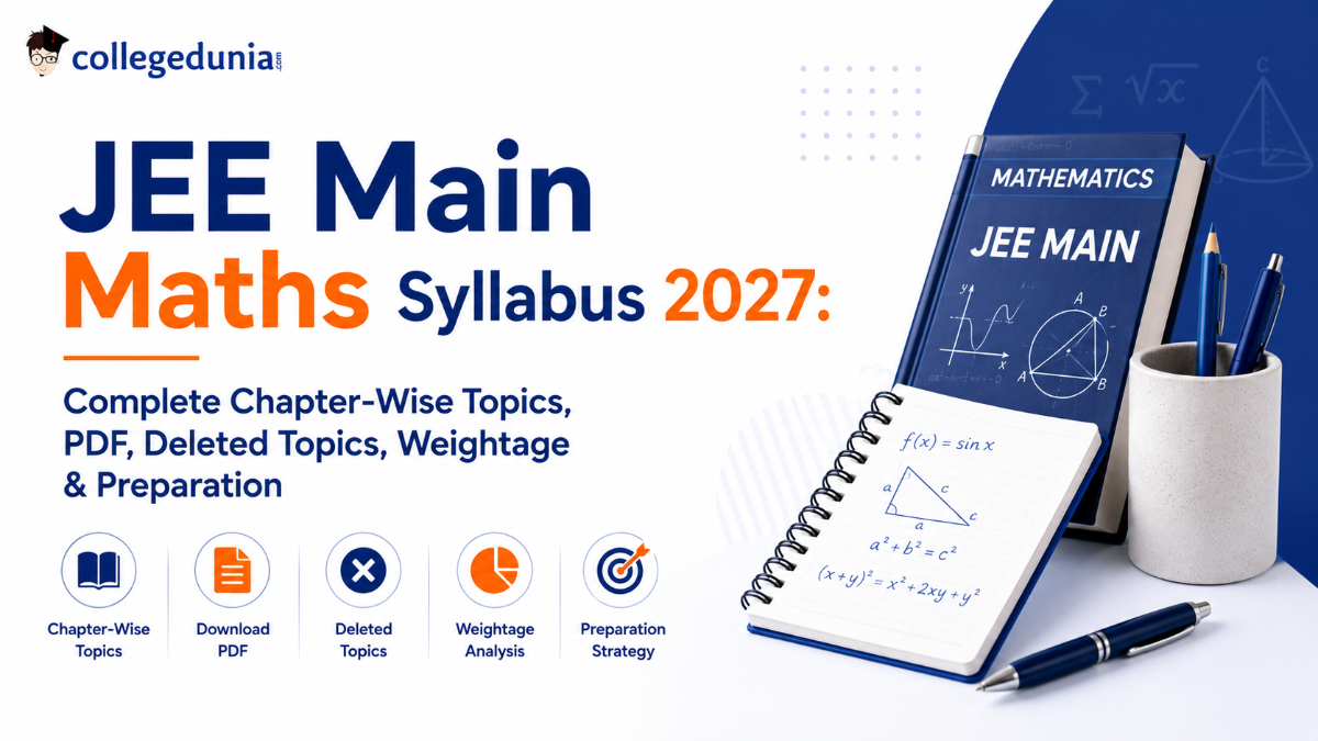 JEE Main Maths Syllabus 2027