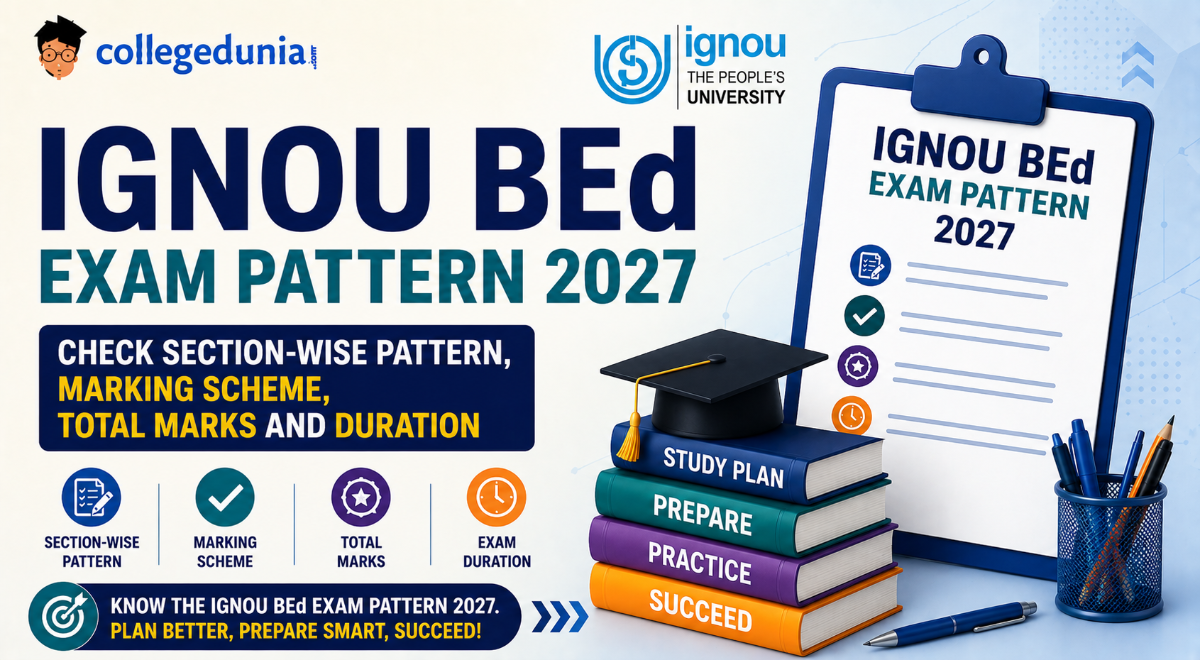 IGNOU BEd Exam Pattern 2027