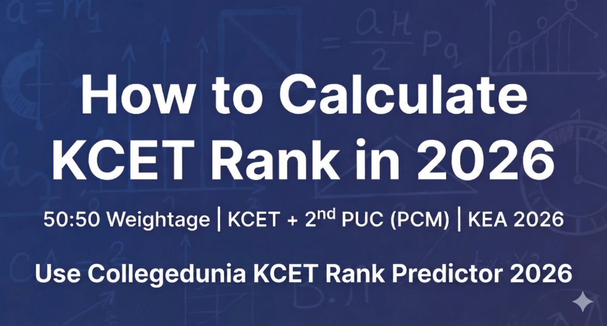 How to Calculate KCET Rank in 2026?