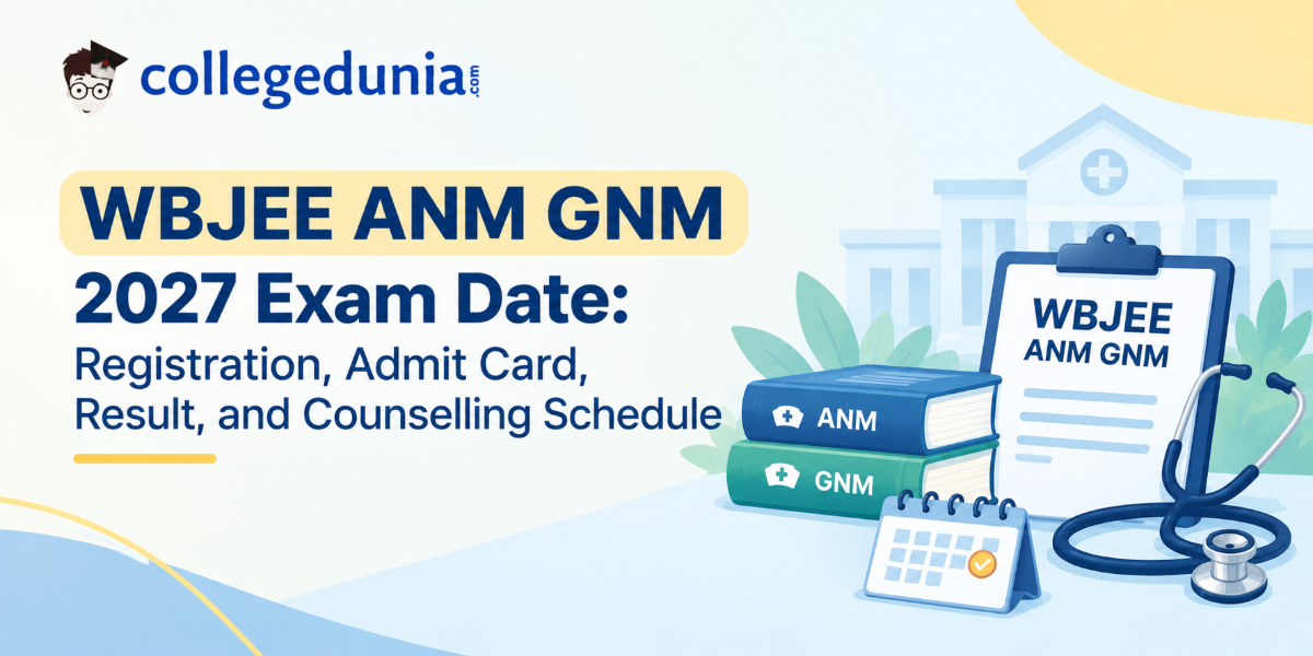 WBJEE ANM GNM 2027 Exam Date