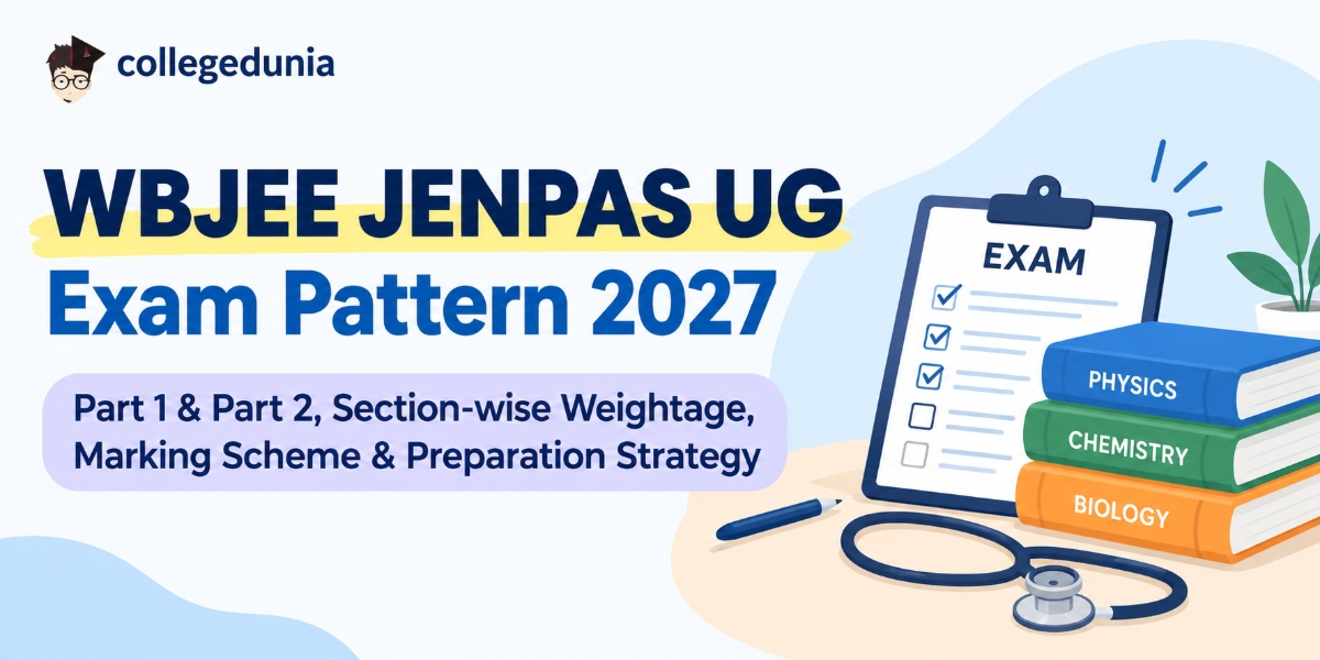 WBJEE JENPAS UG Exam Pattern 2027