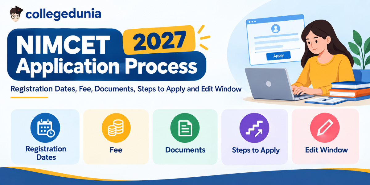 NIMCET Application Process 2027