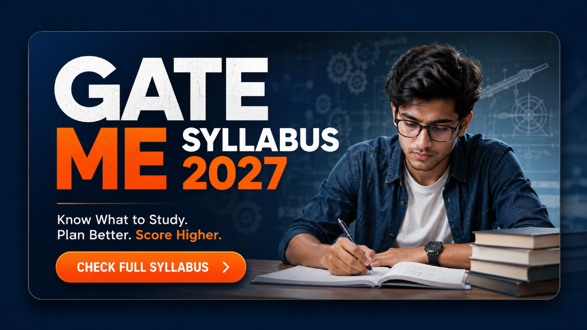 GATE ME Syllabus 2027